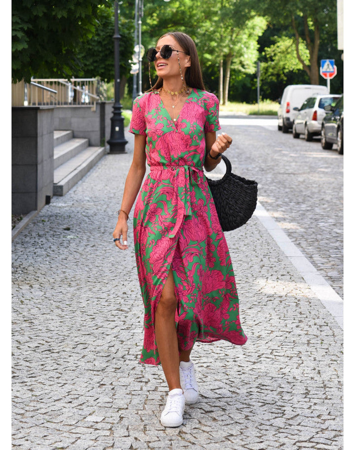 Athena™ - Vibrant Flowy Dress